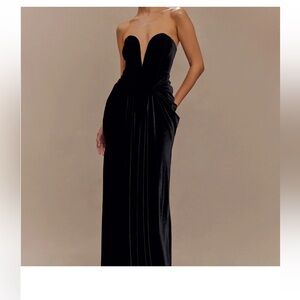 Meshki Paige Velvet Dress